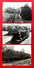 3 x DDR Eisenbahn Foto 1971 Dampflok BR 99 1684-2, 99 1703-0 Wilsdruff  ( 129923