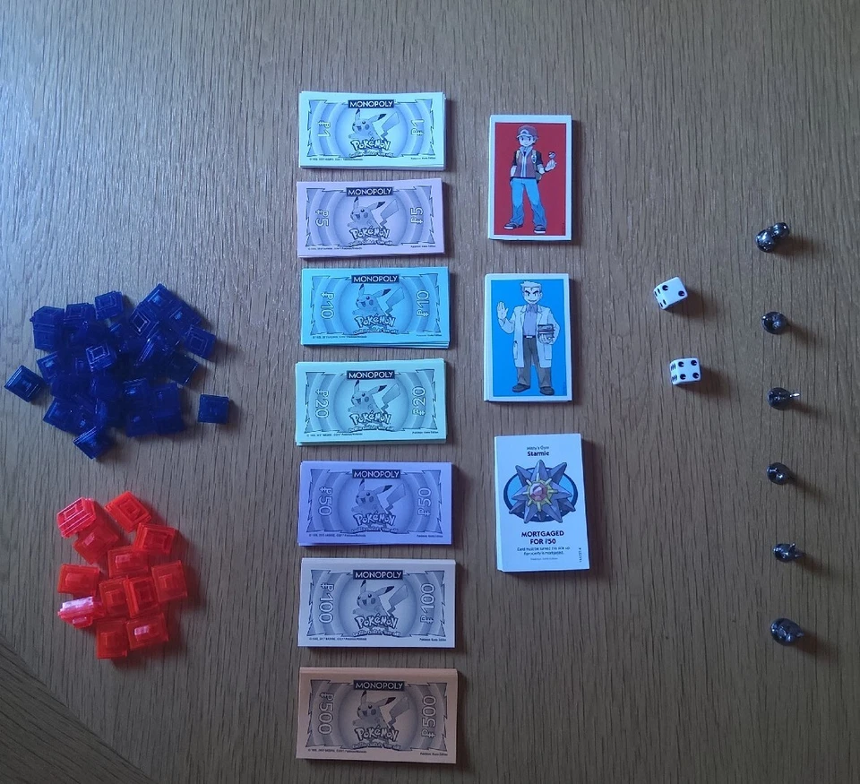 MONOPOLY POKEMON KANTO EDITION | 100% Complete | Hasbro Games | Great Condition - Image 4 of 4