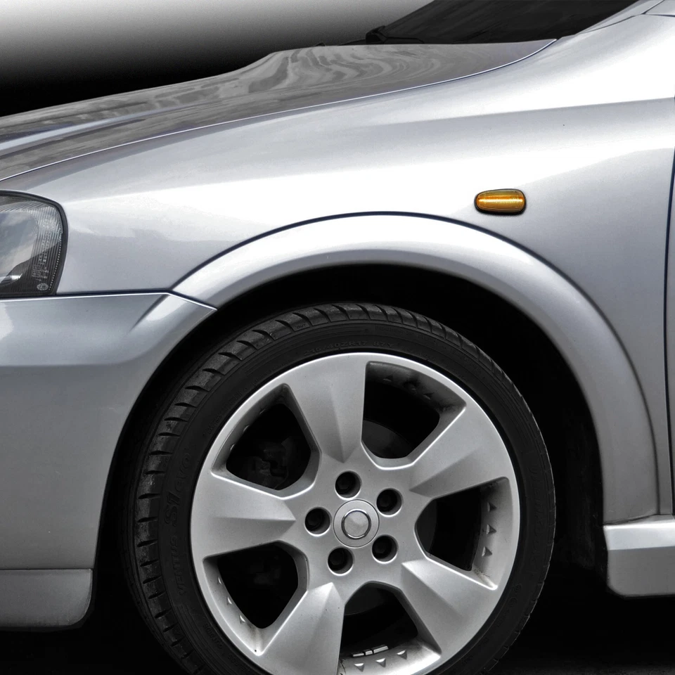 SCHWARZE LED Seitenblinker Opel Astra G Coupe Cabrio Caravan Zafira A - Bild 4 von 4