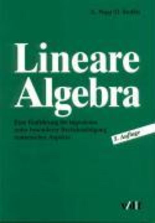 Thumbnail - Lineare Algebra | Kaspar Nipp (u. A.) | Taschenbuch | Kartoniert /