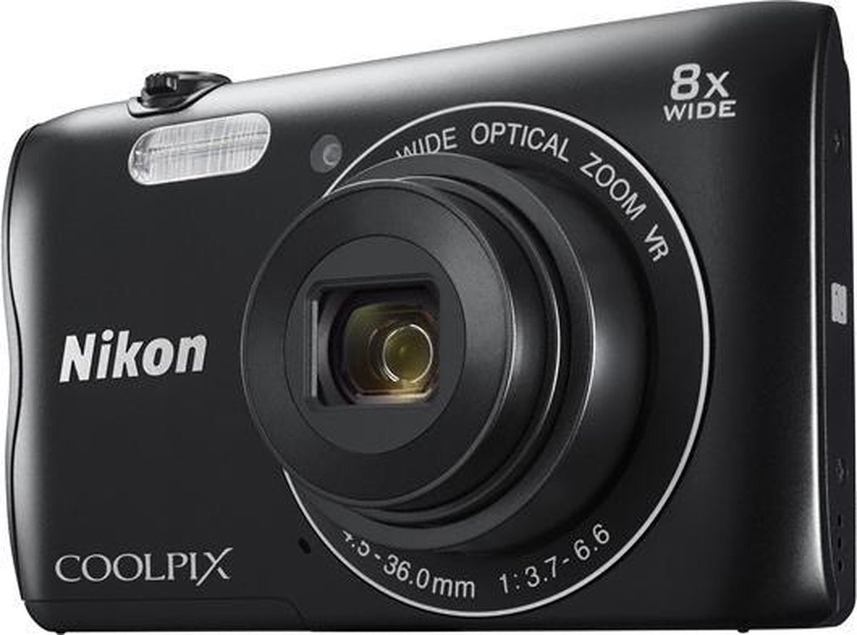 Nikon COOLPIX A300 Black 20.0MP Digital Camera English