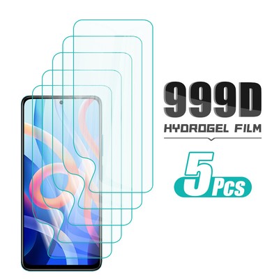 Displayschutzfolie für Xiaomi Redmi Note 11 10 9 8 Pro Mi 11T 10T Hydrogel Film
