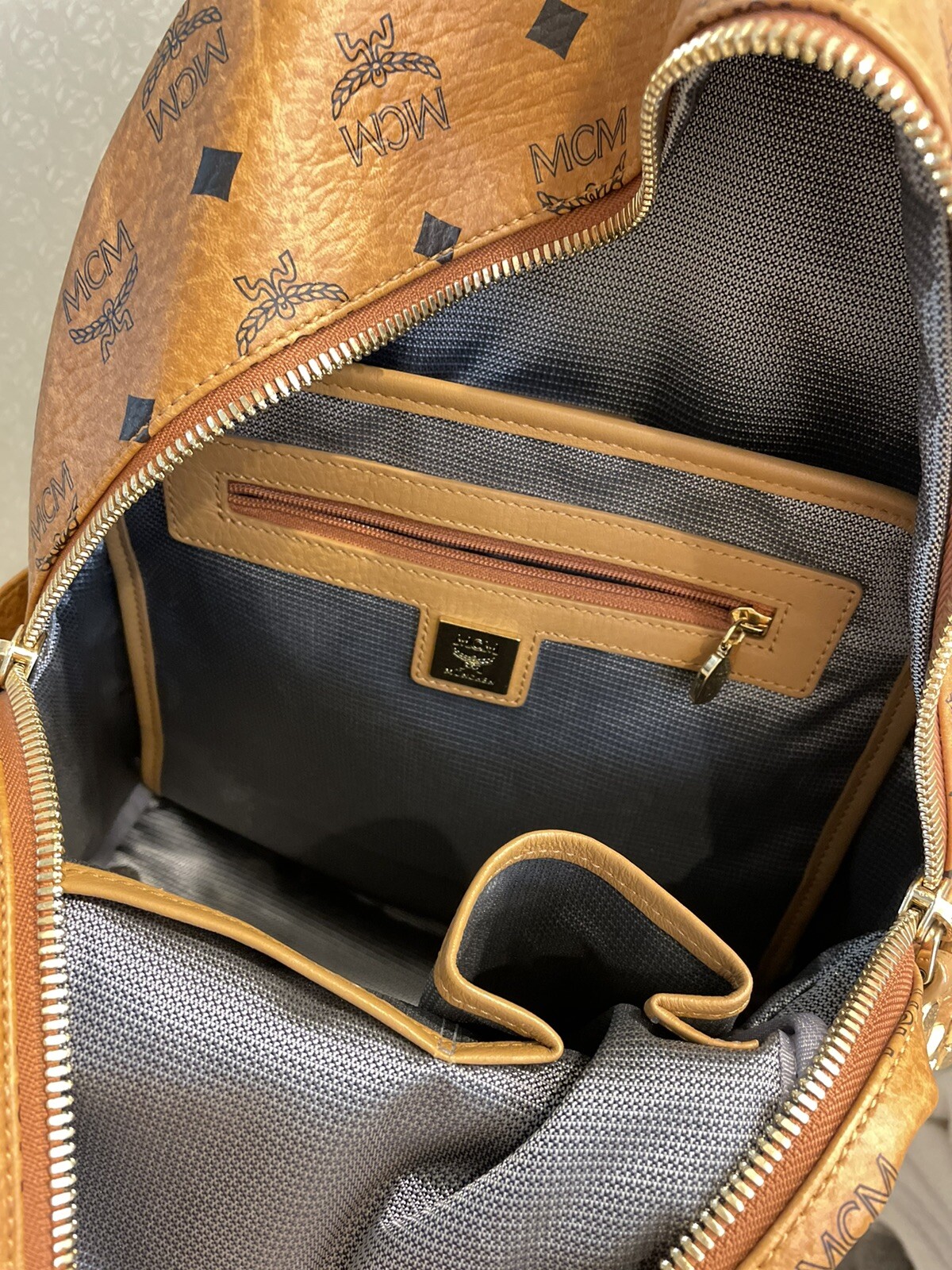 Authentic MCM Stark Side Studs Backpack - image 3