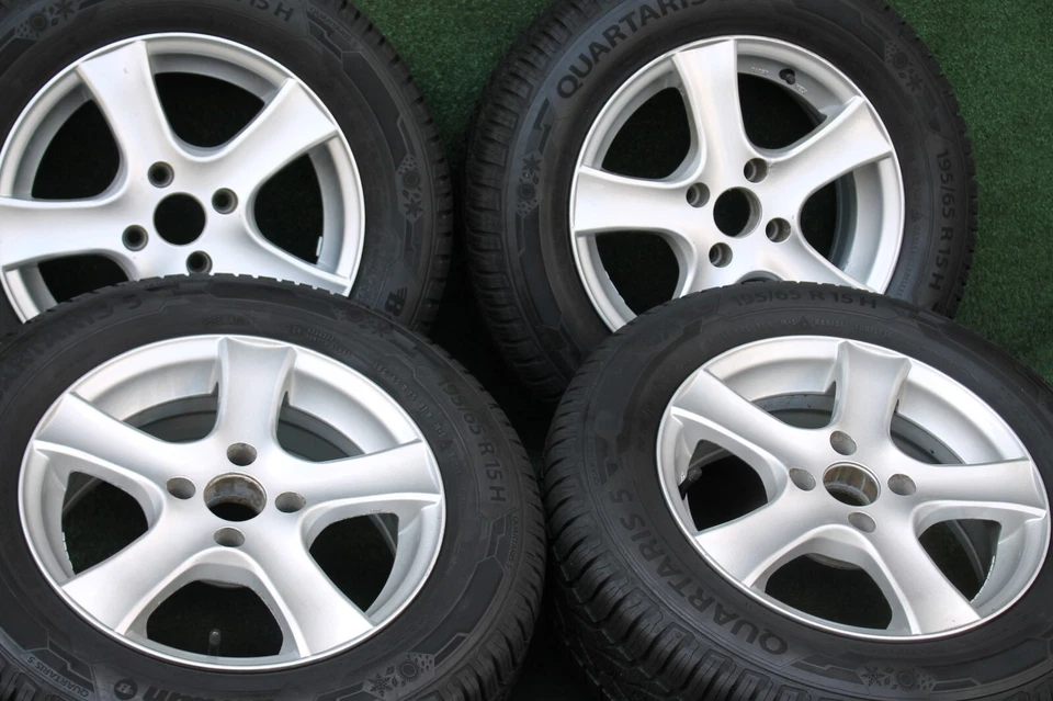 Peugeot 307 3* Citroen C4 L Winterräder 195/65 R15 91H ca.8mm DOT3121 - Bild 2 von 4