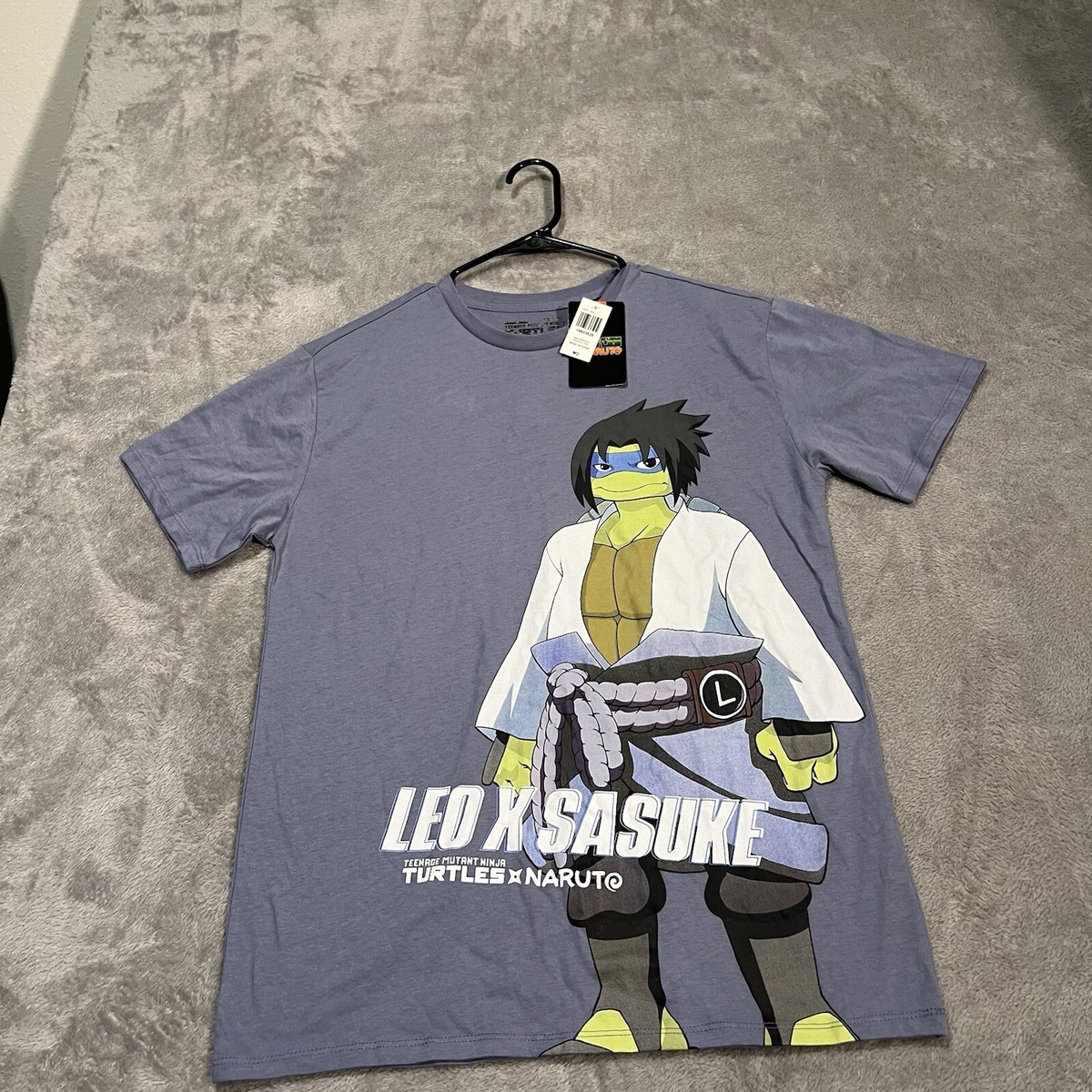 NARUTO Tシャツ Naruto T-Shirt Men 2X Green Anime Hero Hidden Leaf Short Sleeve