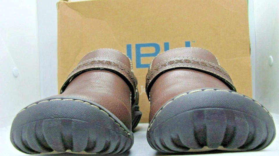 Womens JBU By Jambu Blakely Vegan Leather Encore Slip on Shoe Moccasin Brown 6M - Image 4 of 4