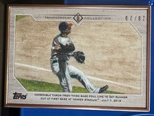 Manny Machado 2017 Topps Transcendent MLB Moments Reproduction Sketch Card 7/87
