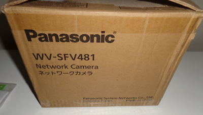 Panasonic WV-SFV481 9 Megapixel 4K Ultra HD Outdoor 360 Degree