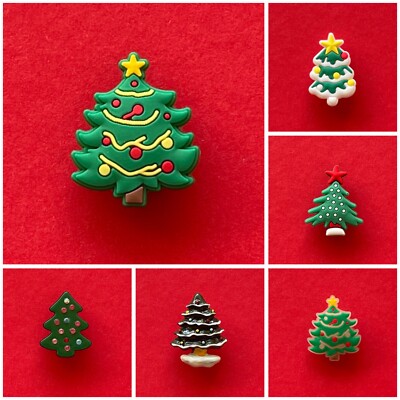 Schuhpin/Shoe Charm WEIHNACHTEN/TANNENBAUM/CHRISTBAUM/WEIHNACHTSBAUM