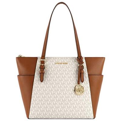 Michael Kors] Outlet CHARLOTTE LG TZ TOTE 35T0GCFT3B VANILLA | eBay