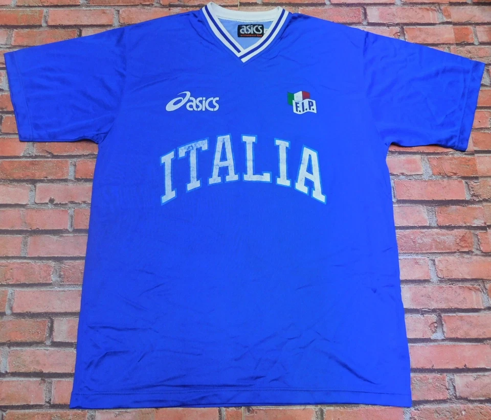 Italie Italy Maillot De Basket ASICS Taille XXL - Photo 1/2