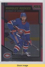 2020 O-Pee-Chee Platinum Marquee Rookies Matte Pink Alexander Romanov READ um0