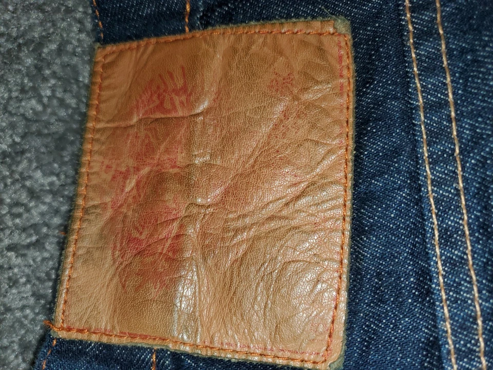 Ed Hardy Denim Shorts Pirate Size 34 - Image 4 of 4