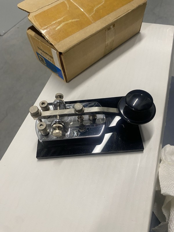 Viking Telegraph Key W Original Box 321-001