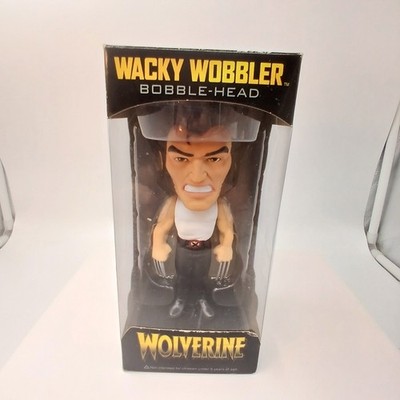 Marvel Universe Wolverine Wacky Wobbler Bobble Head By Funko 2009 NEW