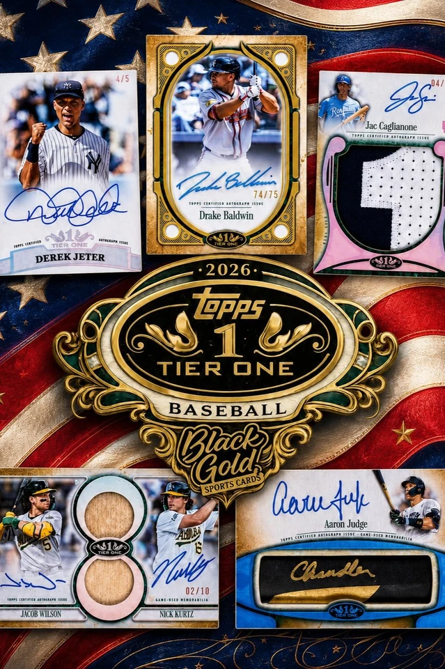 2026 Topps Tier One Baseball!!  - HIGH END $1 STARTS!!!