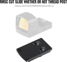 Compatible with RMSC to RMR Adapter Plate for RMS Cut Slide to Suitable for RMR