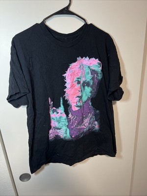 Streetwear Mens XL Faded Mainstream Sellout Tour Machine Gun Kelly T-Shirt