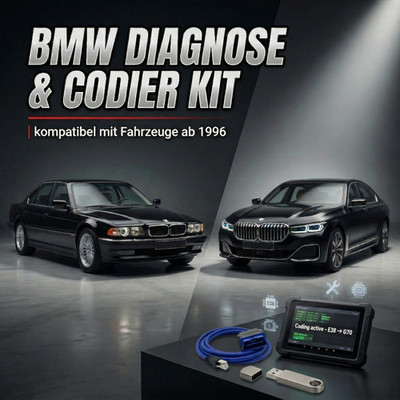 Diagnose Set komp. mit BMW ISTA+ Rheingold INPA E-Sys | USB-Stick + ENET | E F G