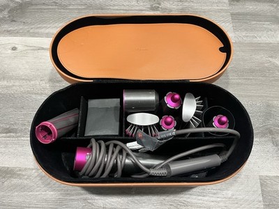 Dyson Airwrap Complete Styler HS01- Nickel/Fuschia with case and attachments
