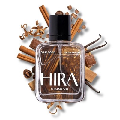 HIRA Silk Robe Perfume for Women 50 ml |arm & Sensual Evening Fragrance |