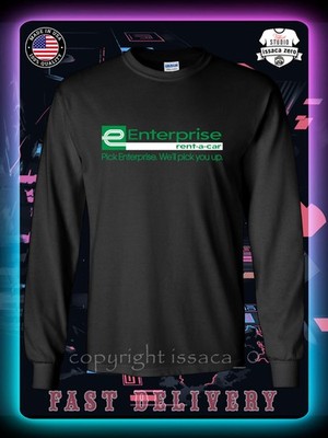 New Enterprise Rent-A-Car Logo Men's Long Sleeve American issaca T-Shirt