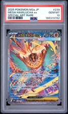 2025 POKEMON JAPANESE M2A-MEGA DREAM EX SPECIAL ART RARE MEGA HAWLUCHA EX PSA 10