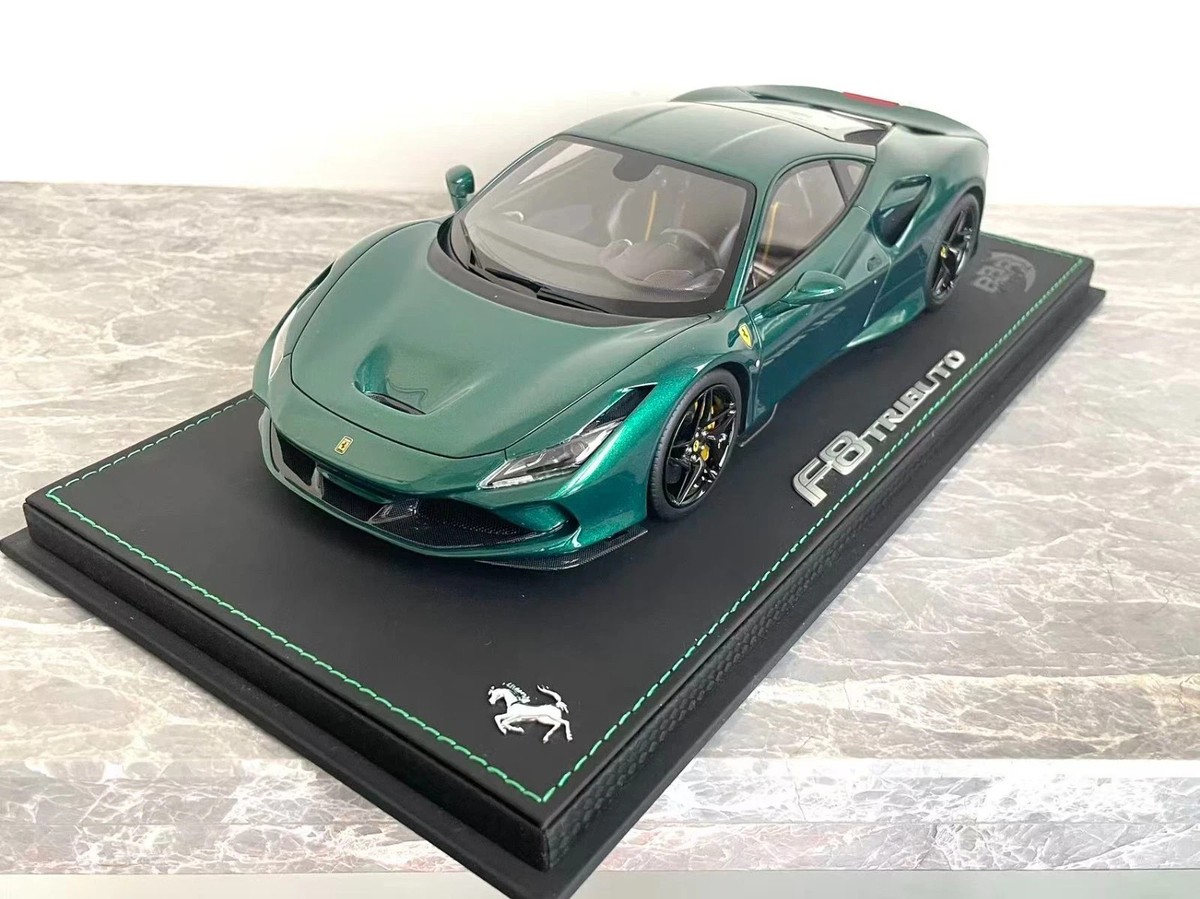 SUPER RARE* BBR Models 1/18 Ferrari F8 Tributo Verde Mercedes
