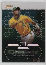 2003 Topps Finest Refractor Eric Chavez #69 is2