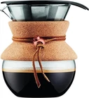 Pour Over Coffee Maker Thickened Heat-Resistant Borosilicate Glass Stainless NEW