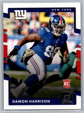 #173 Damon Harrison 2017 Donruss New York Giants Rookie