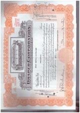 Historisches Wertpapier Aktie DRAPER CORPORATION  1963 078