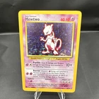 Pokémon Mewtwo Base Set 10/102 Holo Rare 1999 Wizards TCG Copyright Edition
