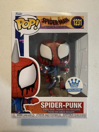 Funko Pop! Vinyl: Marvel Spider-man Across The Spiderverse - Spider-Punk - #1231