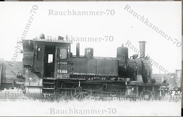orig. Foto DLA Bellingrodt - DB 70 008 - alrededor de 1957 #D0694
