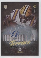 2021 Panini Luminance Rookie Gold Auto 35/100 Terrace Marshall Jr #118 Auto 8d2