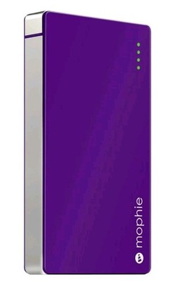 Mophie Powerstation 4000 mah Quick Charge External Battery 4 USB Devices Purple