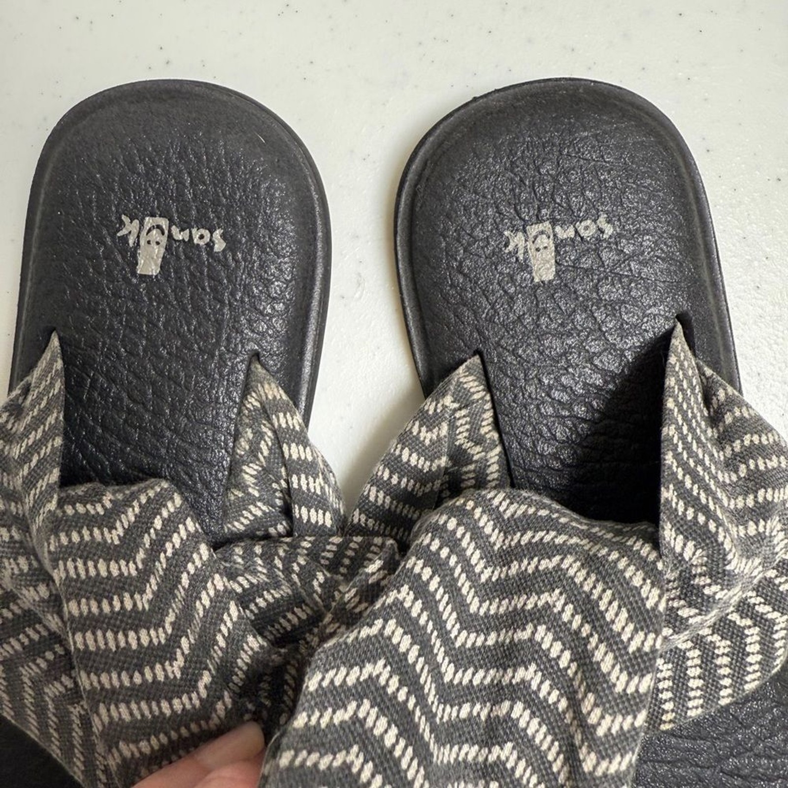 APL Sanuk Taglia 8 Yoga Sling 2 Sandali da Donna Sandali da Yoga Memory Foam