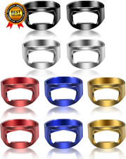 10 Pieces Ring Bottle Opener Stainless Steel Beer Finger Bottle Opener