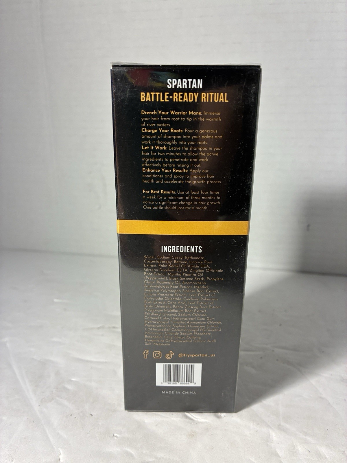 Spartan Root Activating Hair Growth Shampoo - 200ml
