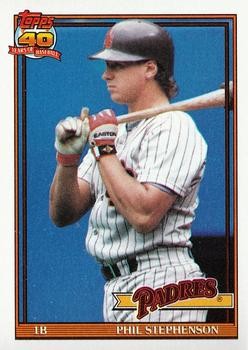 1991 Topps #726 Phil Stephenson
