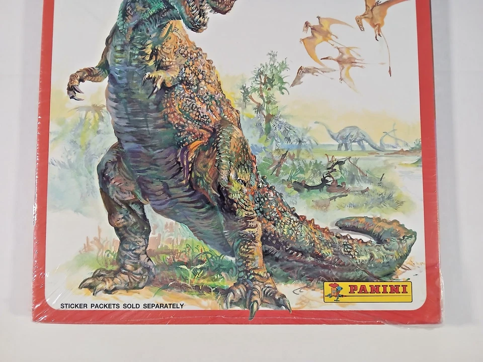 Dinosaurs sticker album lot - sealed pack of 5 books (Panini / Baio) early 90's - Image 3 of 4
