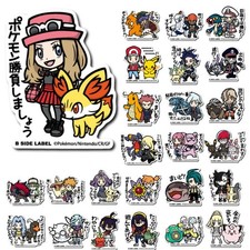 Pokemon Trainer  Pokemon Series B-SIDE LABEL Sticker waterproof UV japan made