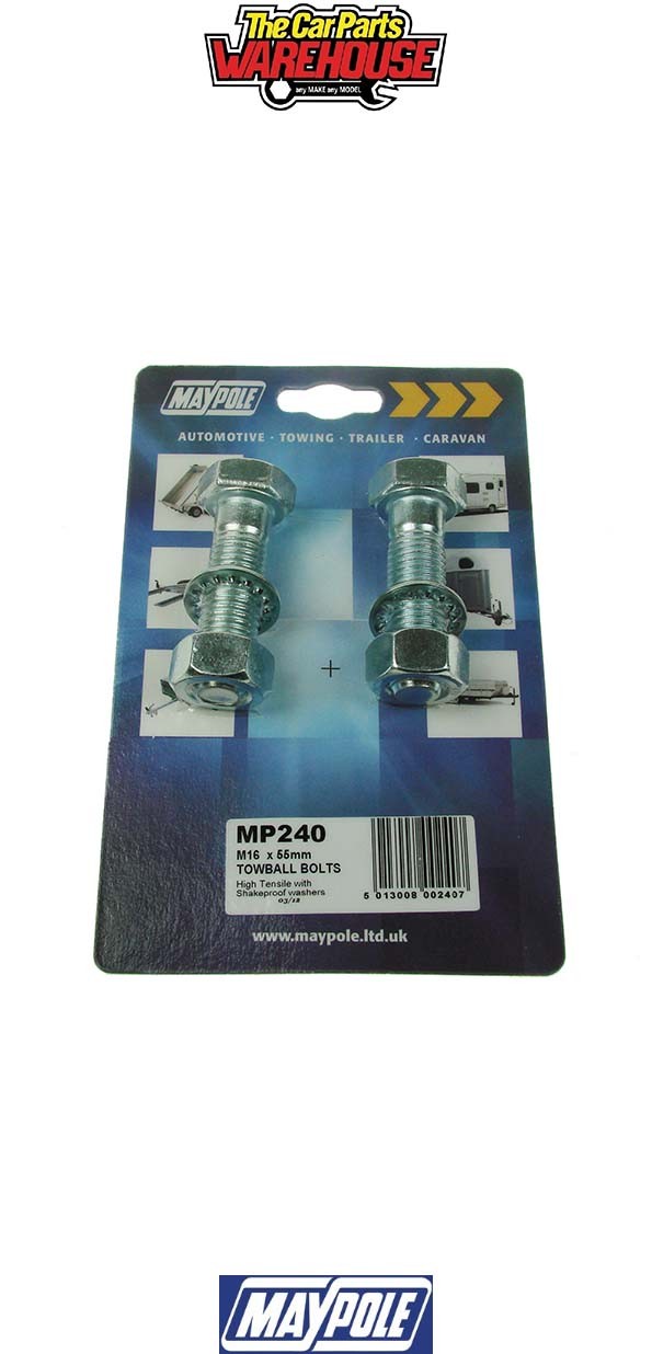 Maypole 240 High Tensile (8.8) Nuts & Bolts M16 x 55mm
