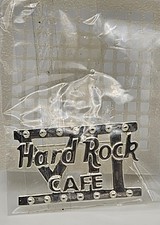 Hard Rock Cafe  Sterling Silver Staff Pin 8-Year Anniversary 