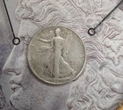 Silver 1918 S Rare Walking Liberty Half  Dollar      TP-10743