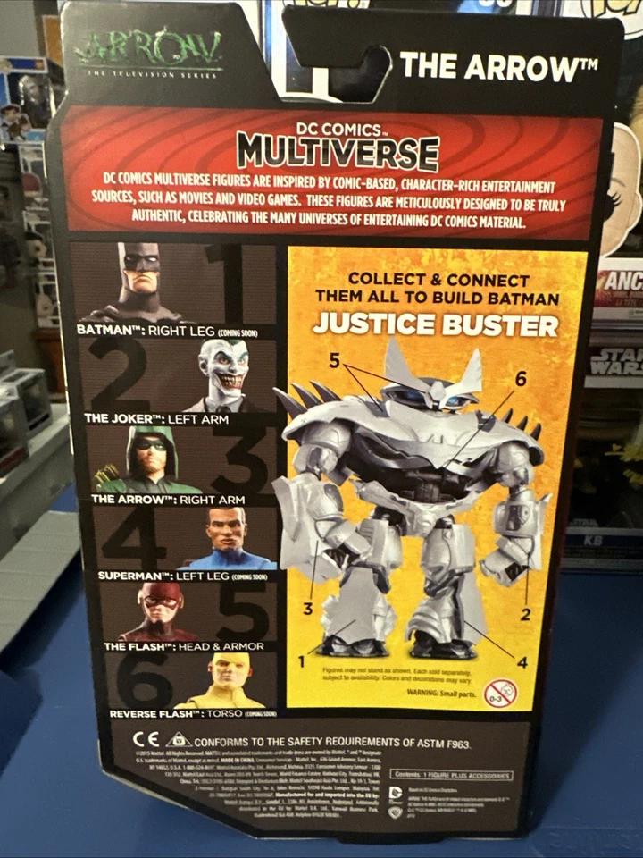 DC Comics Multiverso CW Serie de TV Flecha The Flash Oliver Queen Barry Allen Nuevo Foto 4 de 4