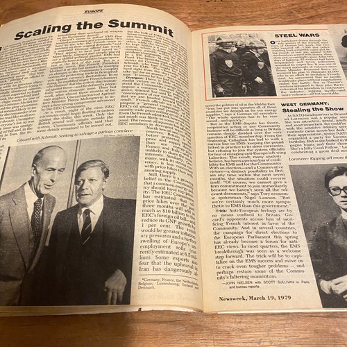 Newsweek The International News Magazine March 1979 PB Carter's Quest for Peace - Picture 11 of 19