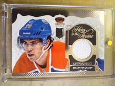 2013-14 Justin Schultz Crown Royale Rookie Heirs to the Throne Jersey/Patch RC