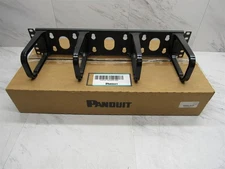 NEW PANDUIT / CMPHH2 / SINGLE SIDED HORIZONTAL D-RING CABLE MANAGER